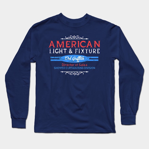 American Light and Fixture, weathered board distressed Long Sleeve T-Shirt by MonkeyKing